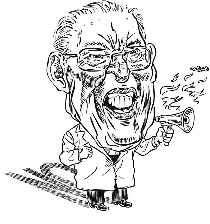 Caricature John Lennon